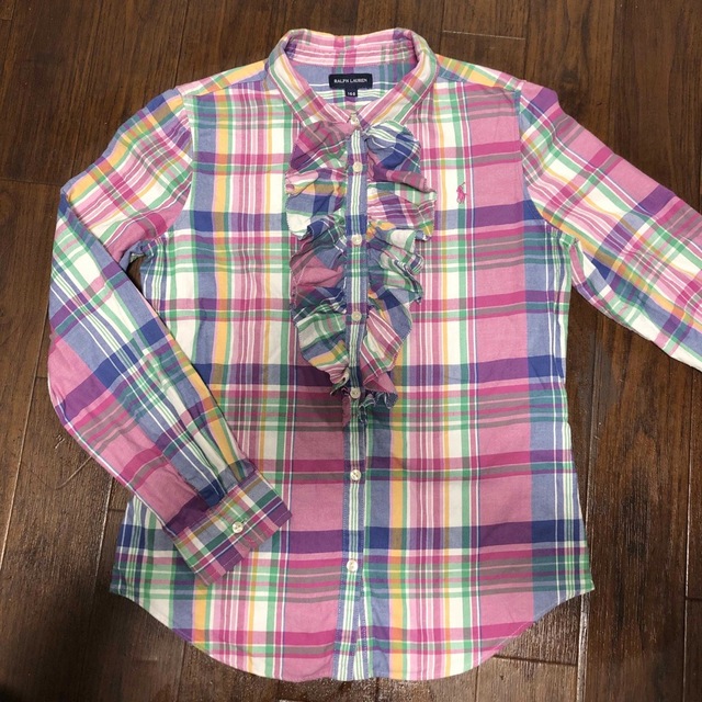 POLO（RALPH LAUREN）(ポロ)のシャツ キッズ/ベビー/マタニティのキッズ服女の子用(90cm~)(ブラウス)の商品写真