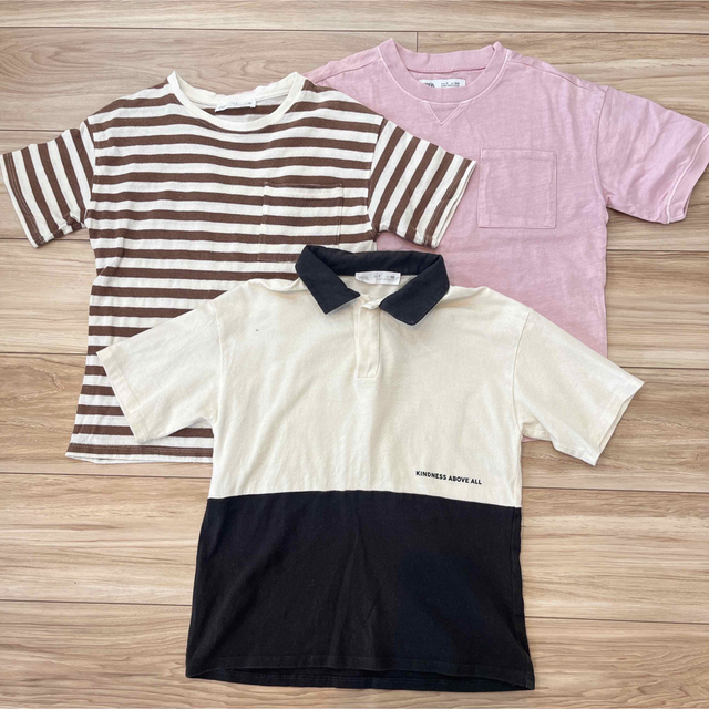 ZARA KIDS(ザラキッズ)のZARA他　男の子夏服まとめ売り5点　120cm キッズ/ベビー/マタニティのキッズ服男の子用(90cm~)(Tシャツ/カットソー)の商品写真