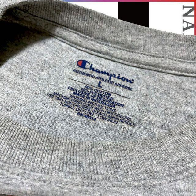 古着 Champion Y2K  チャンピオン　カレッジ　ストリート ビンテージ メンズのトップス(Tシャツ/カットソー(七分/長袖))の商品写真