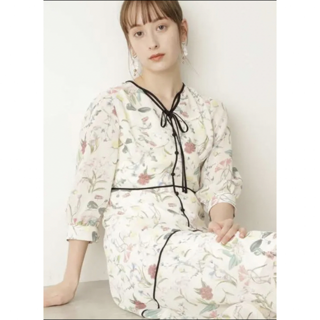 JILLSTUART(ジルスチュアート)の【セール】JILLSTUART キャシーボタニカルワンピース レディースのワンピース(ひざ丈ワンピース)の商品写真