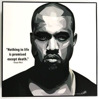 Kanye West / カニエ ウェスト / 大人気ポップアートパネル(絵画/タペストリー)