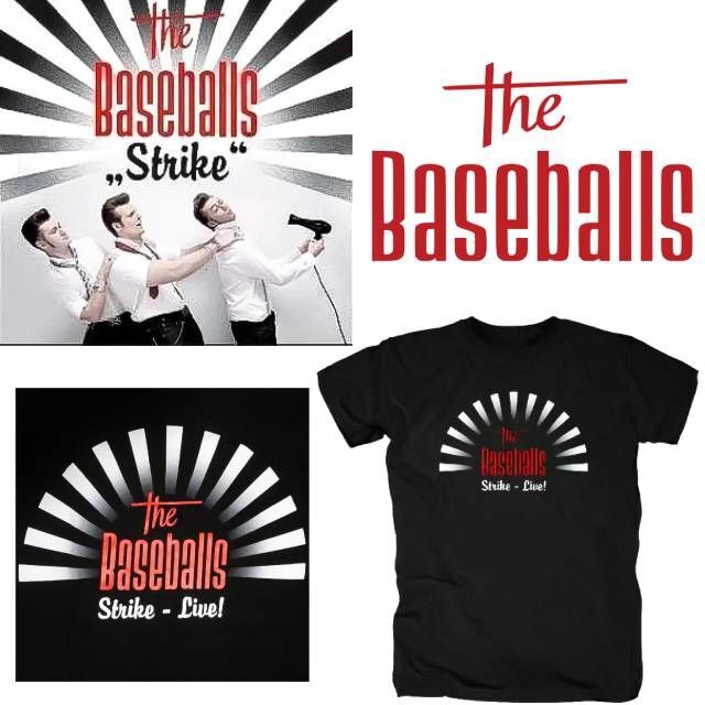 [M] 新品 Ｔシャツ The Baseballs Live! ネオロカビリー メンズのトップス(Tシャツ/カットソー(半袖/袖なし))の商品写真