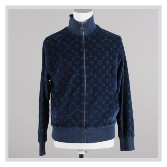 12月スーパーSALE 15%OFF】 VUITTON LOUIS - ネイビー コットン