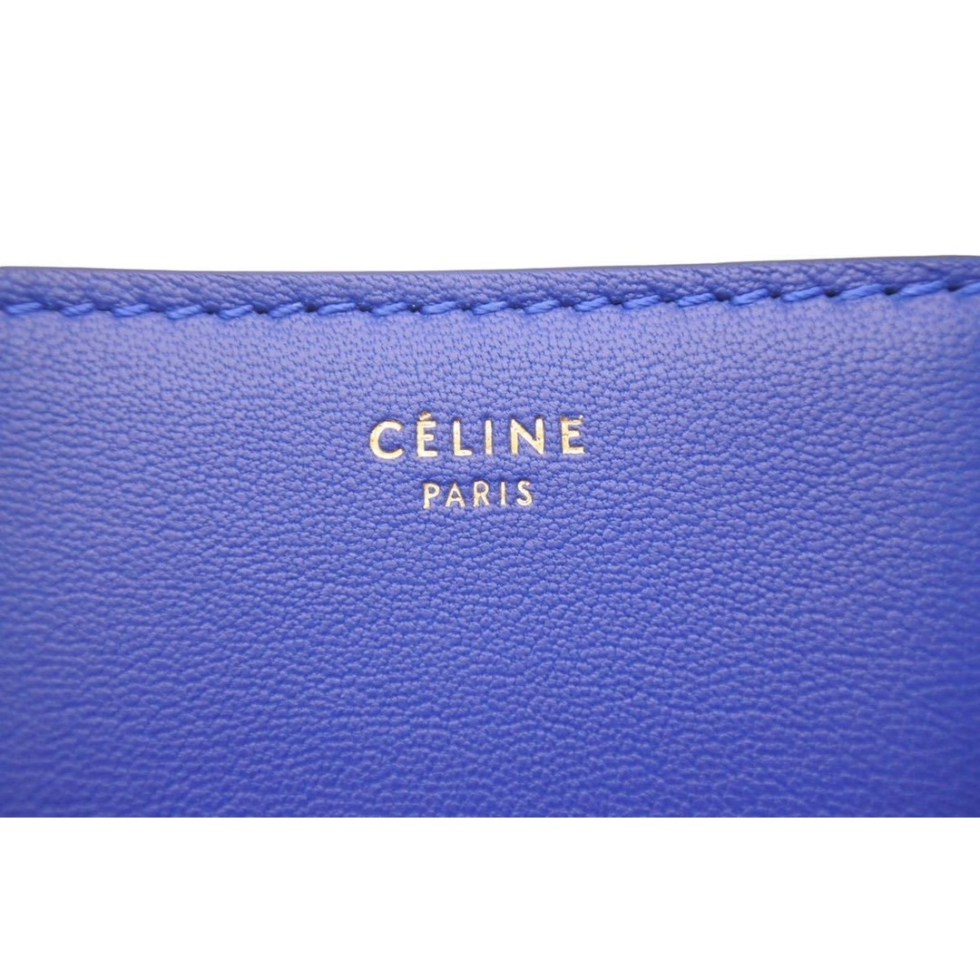 極美品 CELINE セリーヌ カードケース カードホルダー 旧ロゴ