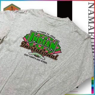 古着 - Y2K  インディアン　インターナショナル　カレッジ ビンテージ(Tシャツ/カットソー(七分/長袖))