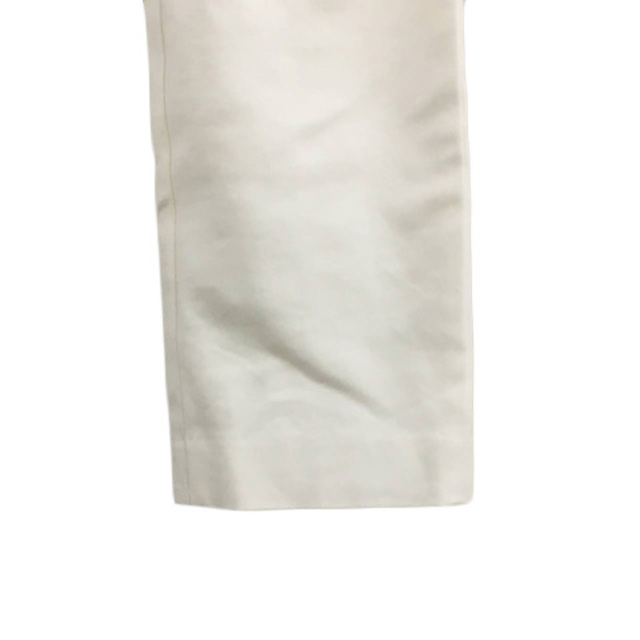 M-premier(エムプルミエ)のエムプルミエ パンツ テーパード クロップド 無地 36 白 ホワイト レディースのパンツ(その他)の商品写真