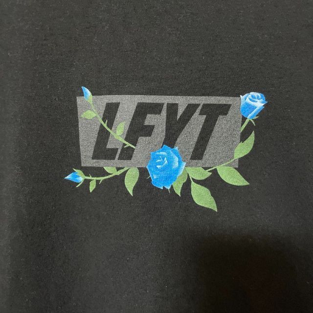 Lafayette(ラファイエット)のLafayette ボックスロゴTシャツ LFYT 薔薇柄 box logo メンズのトップス(Tシャツ/カットソー(半袖/袖なし))の商品写真