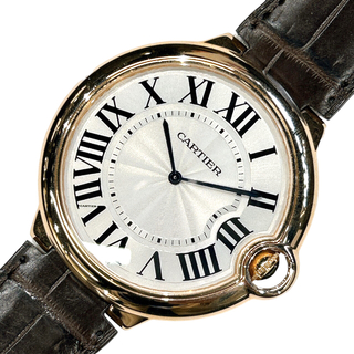 カルティエ(Cartier)の　カルティエ Cartier バロンブルーエクストラフラット W6920054 ピンクゴールド K18ピンクゴールド 手巻き メンズ 腕時計(その他)