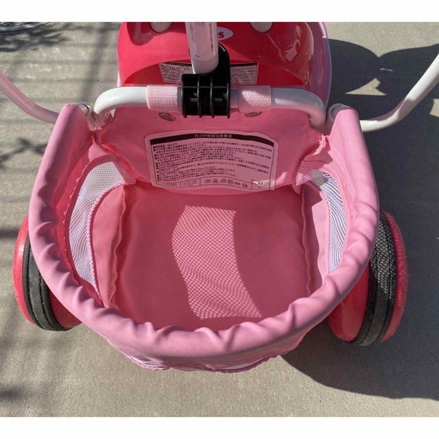 サンシェード付き ミニーちゃん三輪車 サンシェード付き ミニーちゃん三輪車