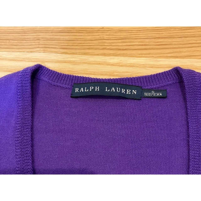 Ralph Lauren(ラルフローレン)のRALPH LAUREN 薄手Vネックセーター レディースのトップス(ニット/セーター)の商品写真