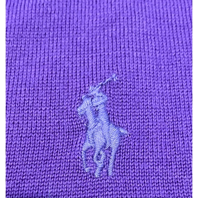 Ralph Lauren(ラルフローレン)のRALPH LAUREN 薄手Vネックセーター レディースのトップス(ニット/セーター)の商品写真