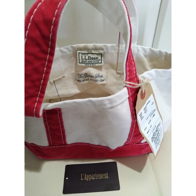 L'Appartement DEUXIEME CLASSE(アパルトモンドゥーズィエムクラス)のL.L. Bean/エルエルビーン Canvas tote bag mini レディースのバッグ(トートバッグ)の商品写真