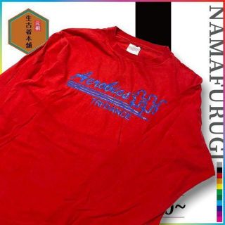 古着 - 90s  ダンス　レッド　スポーツ　長袖 ビンテージ(Tシャツ/カットソー(七分/長袖))