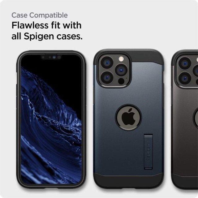 Spigen(シュピゲン)のiPhone 14 Plus / 13 Pro Max Spigen ガラスフィ スマホ/家電/カメラのスマホアクセサリー(保護フィルム)の商品写真