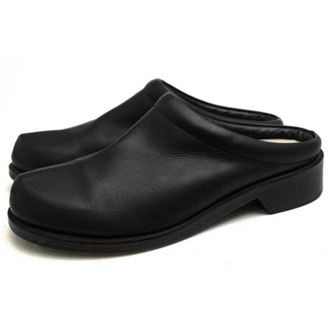 値下げ F/LEATHER CLOG SANDAL クロッグサンダル