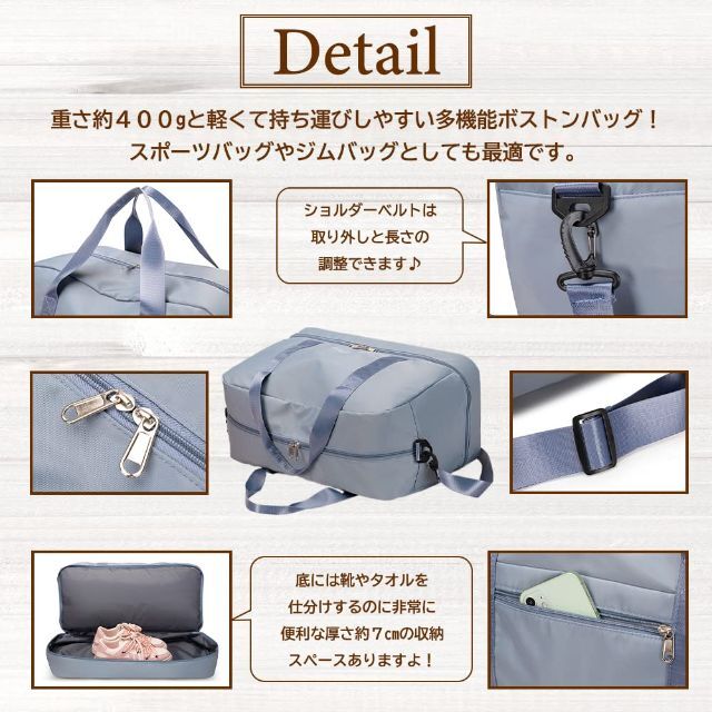 在庫セール】ボストンバッグ レディース 旅行バッグ スポーツ ジム ナイロン ナイロン スポーツバッグ 旅行バッグ