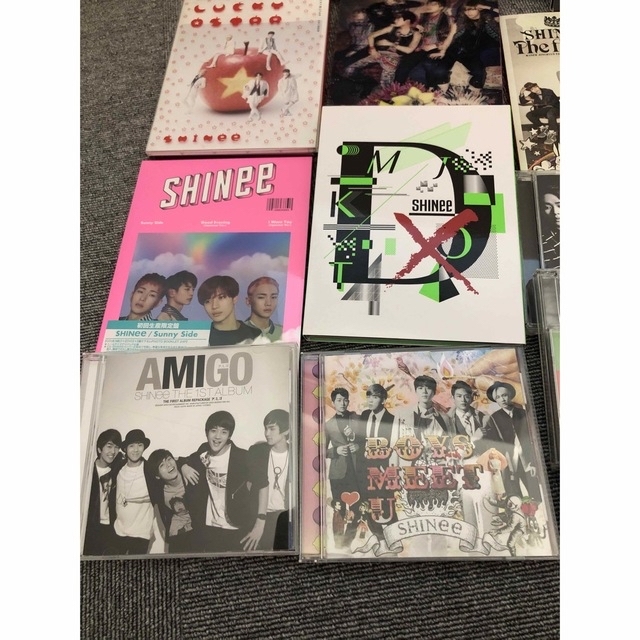 国内では販売 SHINee 未開封CD DVD付初回限定盤CD 19点セット トレカ