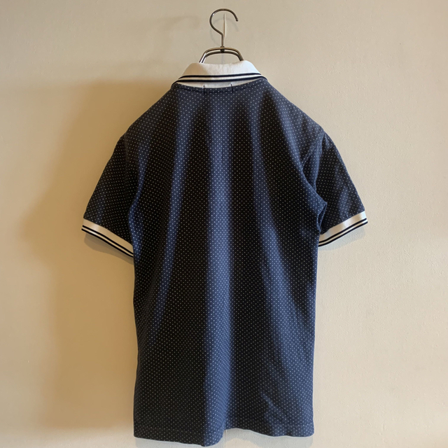 FRED PERRY(フレッドペリー)のFRED PERRY フレッドペリー ドットポロシャツ S メンズ メンズのトップス(ポロシャツ)の商品写真