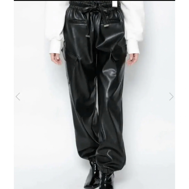 melt the lady leather parachute pants | フリマアプリ ラクマ