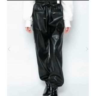 バブルス(Bubbles)のmelt the lady  leather parachute pants(カジュアルパンツ)