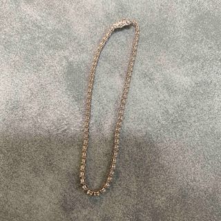 ジュエリーツツミ　14K ホワイトゴールドダイアモンドブレスレット