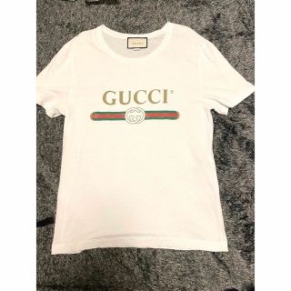 グッチ(Gucci)のGUCCI ロゴ ウォッシュドオーバーサイズ Tシャツ グッチ(Tシャツ/カットソー(半袖/袖なし))