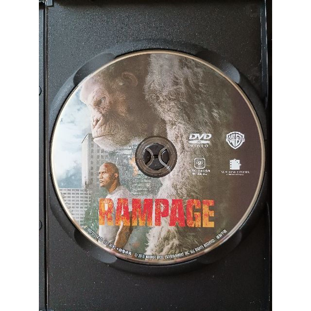 ランペイジ　巨獣大乱闘　DVD エンタメ/ホビーのDVD/ブルーレイ(外国映画)の商品写真