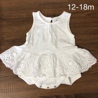 ベビーギャップ(babyGAP)のbabyGAP 白ワンピ(ワンピース)