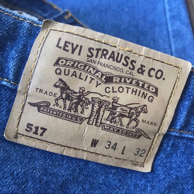 Levi's(リーバイス)のusa製　Levi's リーバイス 517 デニム　ビンテージ レア メンズのパンツ(デニム/ジーンズ)の商品写真