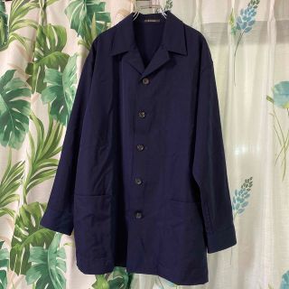 ヨウジヤマモト(Yohji Yamamoto)のヨウジヤマモト  ウールギャバカバーオールシャツジャケット(シャツ)