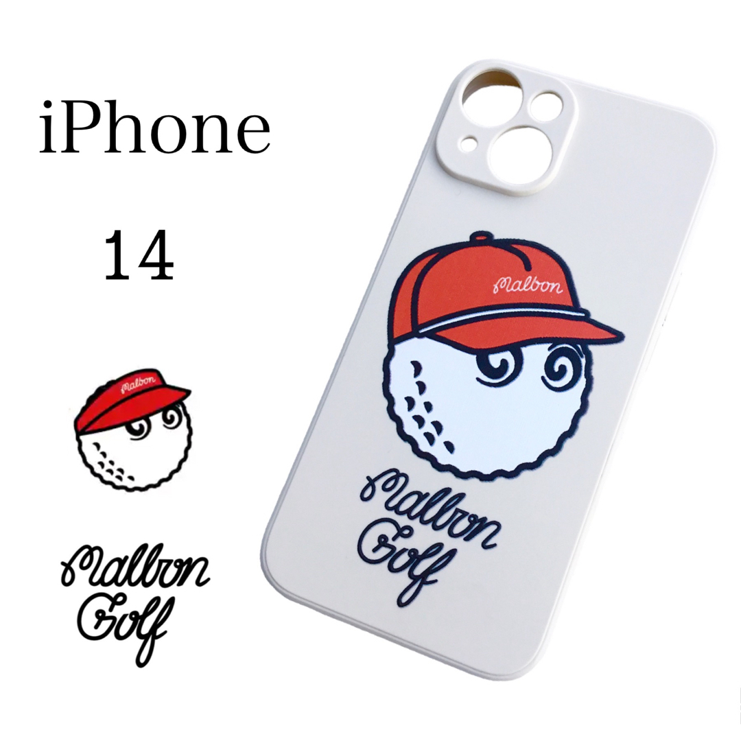 PEARLY GATES(パーリーゲイツ)の新品　マルボンゴルフ　iPhone14　ケース　パンツ ポロシャツ メンズボール スポーツ/アウトドアのゴルフ(ウエア)の商品写真