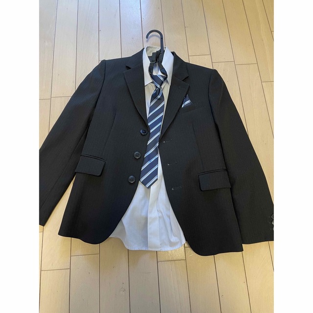 キッズ服男の子用(90cm~)【美品】ジュニアスーツ上下セット140cm