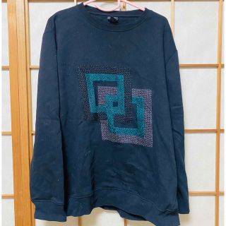 エイチアンドエム(H&M)の●エイチアンドエム　H&M 長袖　メンズ　大きい服　トレーナー　XL 美品　(Tシャツ/カットソー(七分/長袖))