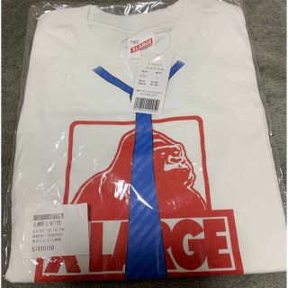 エクストララージ(XLARGE)の『激レア』タグ付き　エクストララージ　ネクタイT ホワイト(Tシャツ/カットソー(半袖/袖なし))