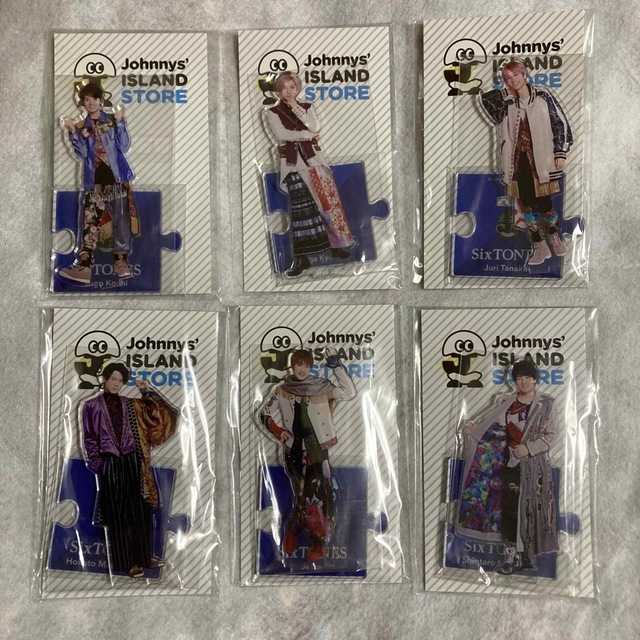 SixTONES アクリルスタンド 第1弾 セット SixTONES アクリルスタンド 第1弾 セット