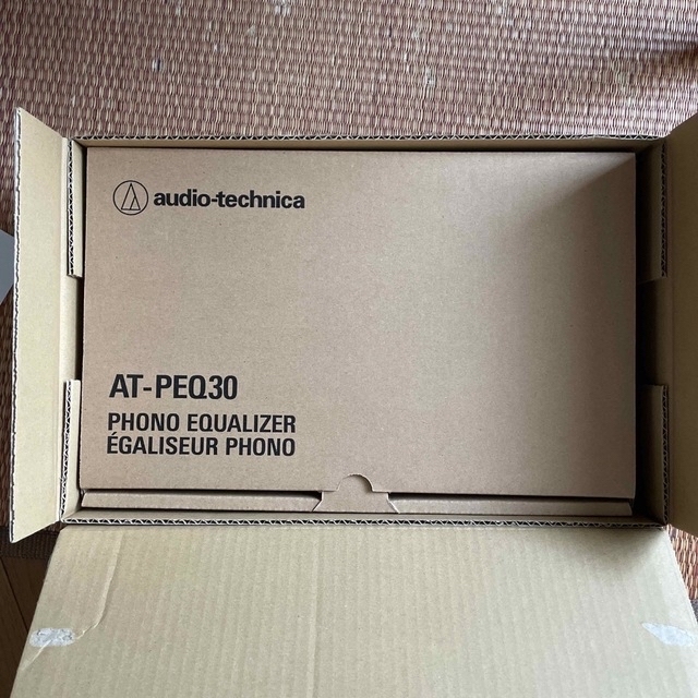 audio-technica - AT-PEQ30 MM/MCフォノイコライザー 【楽天カード分割