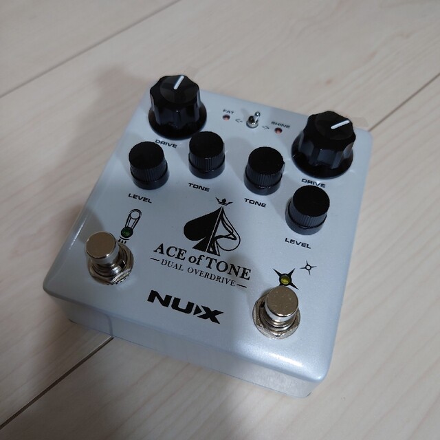 エフェクター　DUAL　TONE　NUX　of　ACE　OVERDRIVE