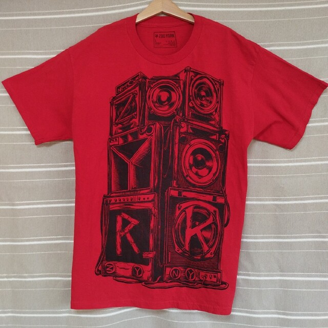 ZOO YORK(ズーヨーク)のZOOYORK ズーヨーク スケート スケーター プリントTシャツ tシャツ L メンズのトップス(Tシャツ/カットソー(半袖/袖なし))の商品写真