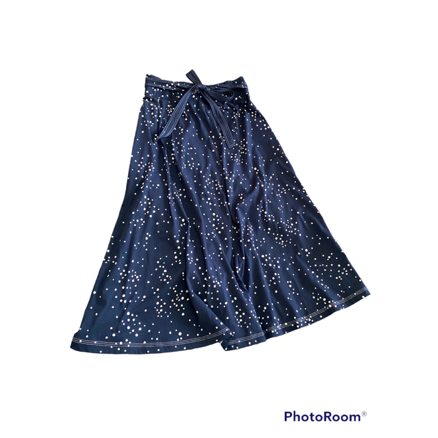 COMME CA ISM(コムサイズム)の コムサイズム　オニギリ　ロングスカート　11号　ネイビー レディースのスカート(ロングスカート)の商品写真