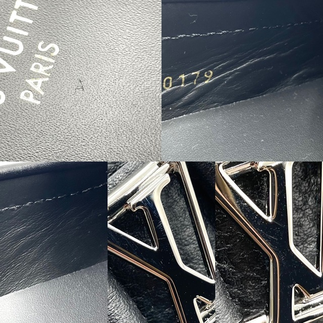 LOUIS VUITTON(ルイヴィトン)のLOUIS VUITTON ルイヴィトン ローファー ドライビングシューズ ホッケンハイムライン 革靴 約25cm 5 1/2 靴 BI3L1MGC 1A5UT2 カーフ    ブラック 黒 シルバー金具 メンズ 美品【中古品】 メンズの靴/シューズ(ドレス/ビジネス)の商品写真