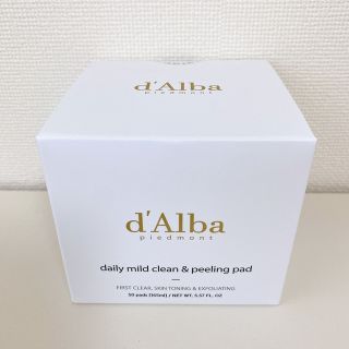 d’Alba ダルバ　デイリーマイルドパッド　クリーン&ピーリングパッド(化粧水/ローション)