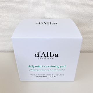 d’Alba ダルバ　デイリーマイルドパッド　CICAカーミングパッド(化粧水/ローション)