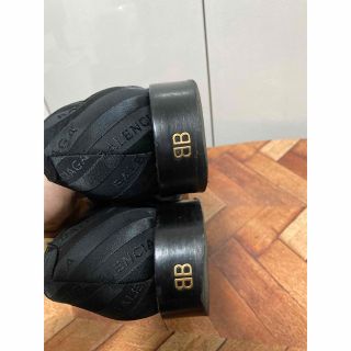 BALENCIAGA バレンシアガ ジャガード 総柄 ロゴデザイン シューズ