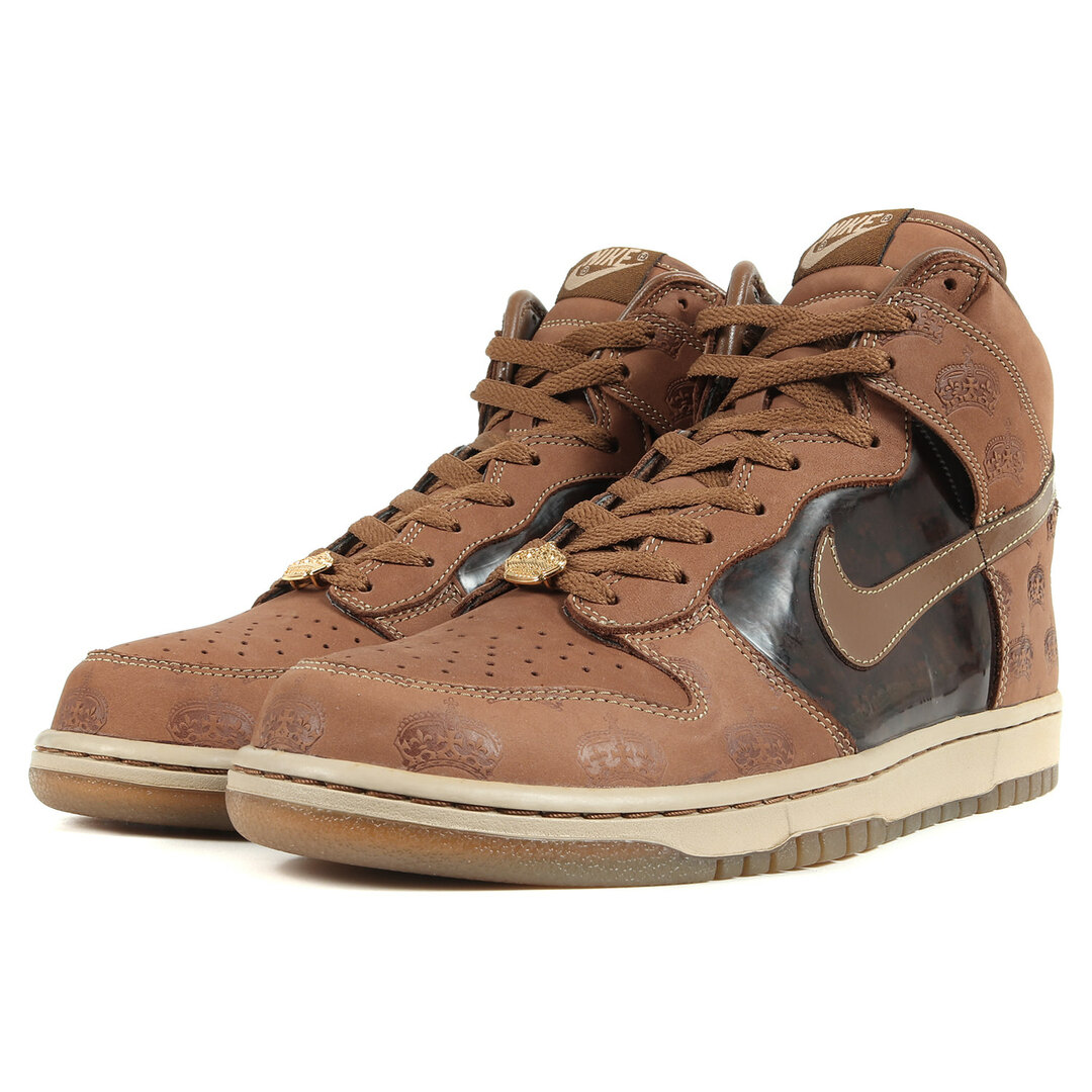 NIKE ナイキ MIGHTY CROWN DUNK HI PREMIUM (314263-221 / 2006年製) マイティークラウン ダンク ハイ プレミアム バイン バイソンボーン サイズ：US10 28.0cm スニーカー コラボ【メンズ】