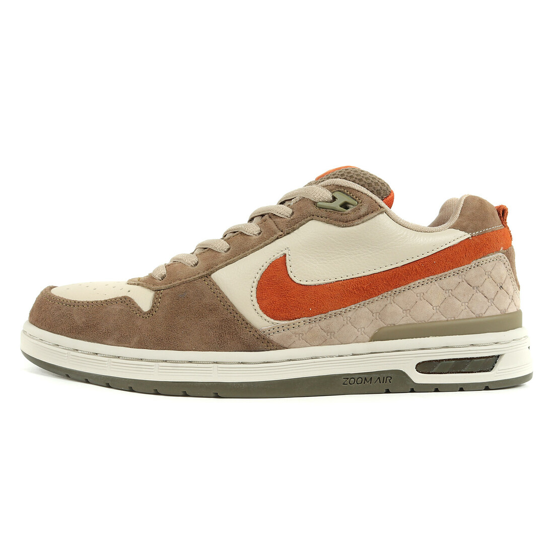 NIKE ナイキ PAUL RODRIGUEZ ZOOM AIR LOW (310802-281 / 2005年製 / デッドストック) ポール ロドリゲス ズーム エア ロー  バーチ デザートオレンジ サイズ：US10 28.0cm スニーカー コラボ スケート スケシュー【メンズ】