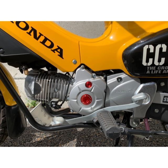 HONDA クロスカブ110 イエロー 走行距離約1000km カスタマイズ多数 自動車/バイクのバイク(車体)の商品写真