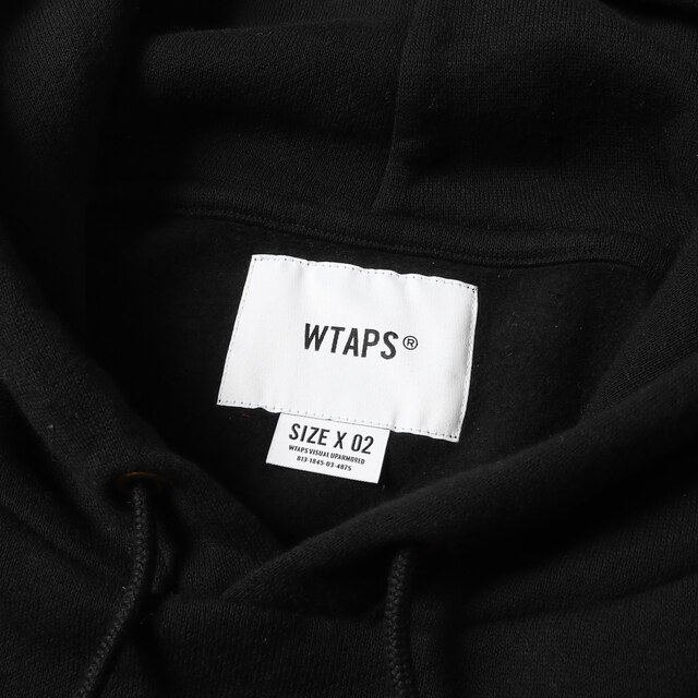 W)taps - WTAPS ダブルタップス パーカー ワンポイント 刺繍