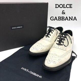 ドルチェアンドガッバーナ(DOLCE&GABBANA)の『DOLCE & GABBANA』ドルチェ&ガッバーナ (37.5)エナメル革靴(ドレス/ビジネス)
