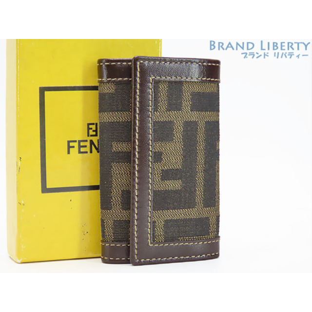 FENDI(フェンディ)の未使用 フェンディ ヴィンテージ　ズッカ　6連 キーケース　キーリング　キーホル レディースのファッション小物(キーホルダー)の商品写真