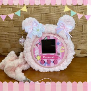 【週末SALE】ぷにるんずカバー♡いちごミルク♡リボン&モチーフ♡ストラップ(その他)